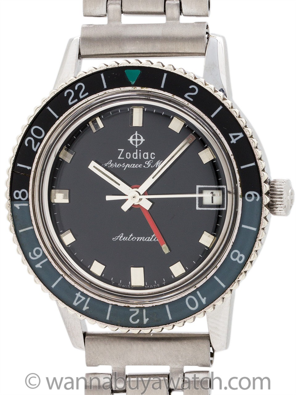 Zodiac SS Aerospace GMT Automatic circa 1960's