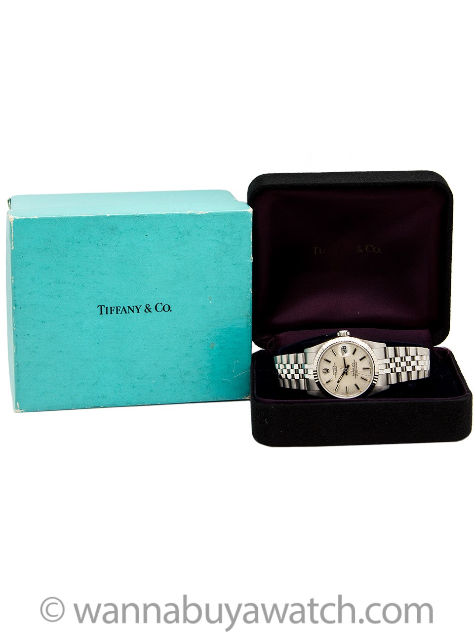 Rolex Midsize Datejust Tiffany & Co ref 68274 circa 1988 Box & Papers+