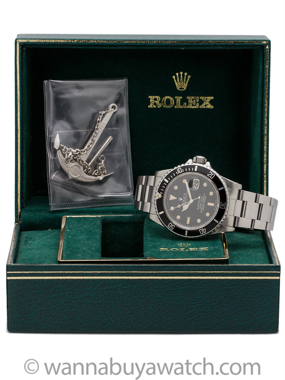 Rolex Submariner ref 16800 Transitional circa 1987 B & P