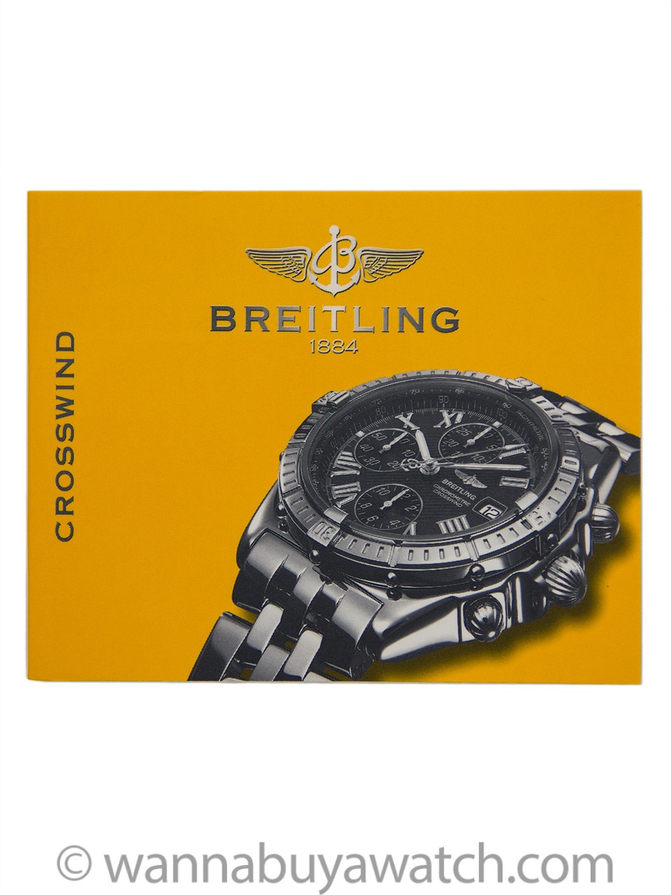 Breitling Crosswind ref# D13355 SS/18K circa 2003 B & P