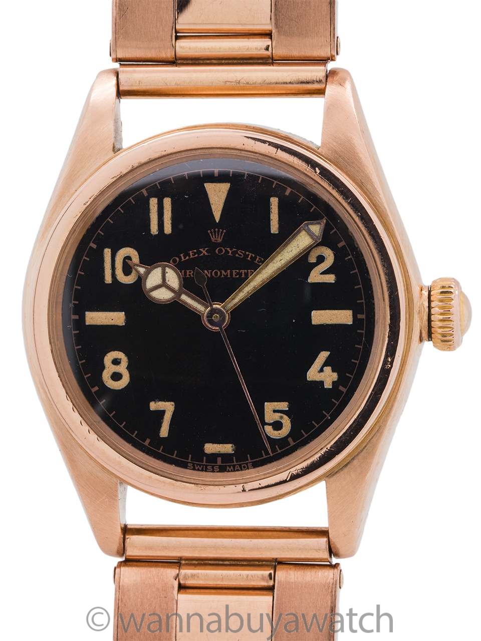 ロレックス Rolex Oyster Chronometer ref 2595 Boy's Size circa 1940's