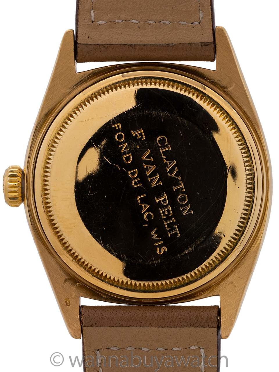 Rolex Day Date ref 1803 18K YG circa 1959