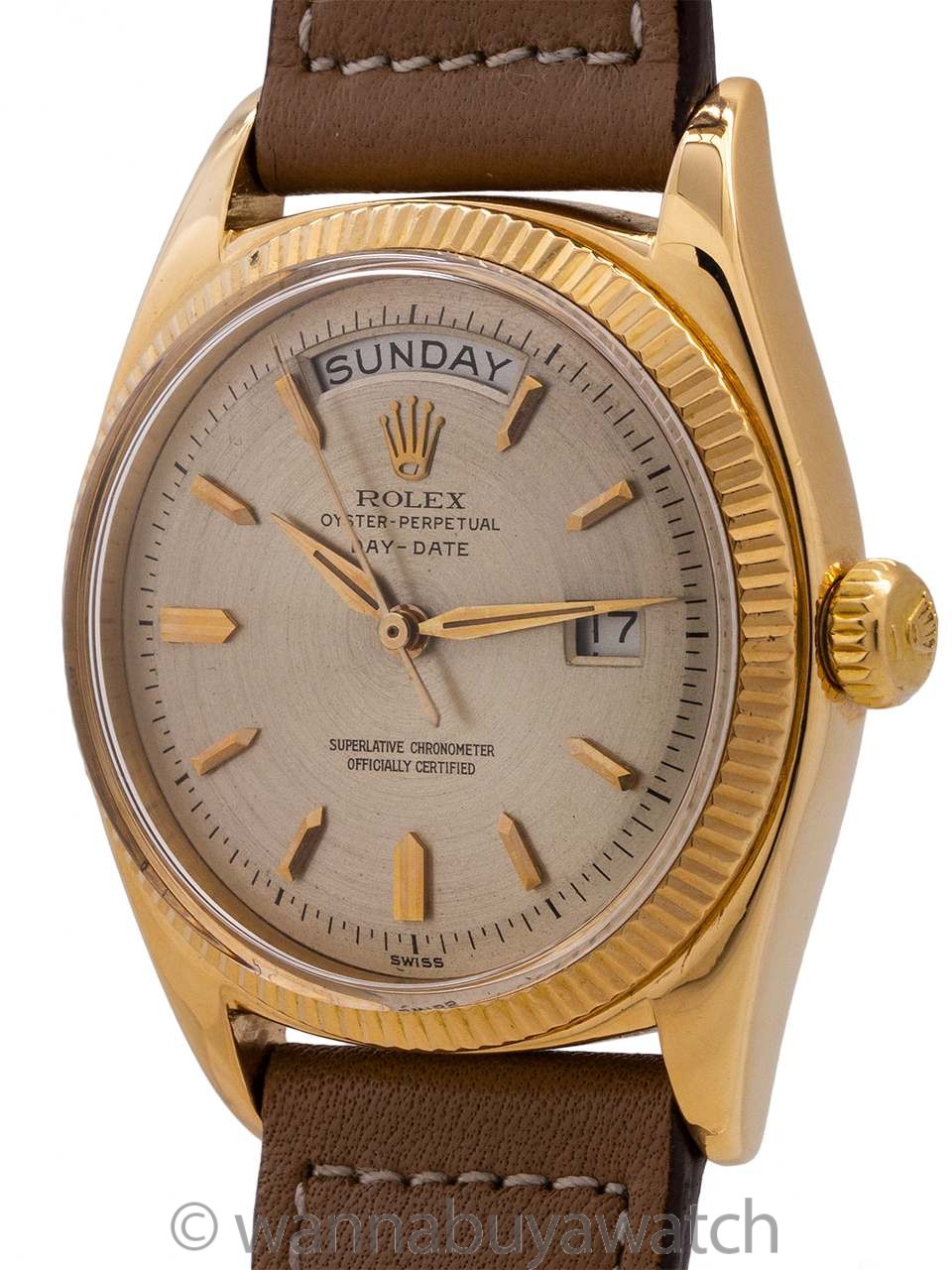 慶　　オーダー製作 Rolex Day Date ref 1803 18K YG circa 1959
