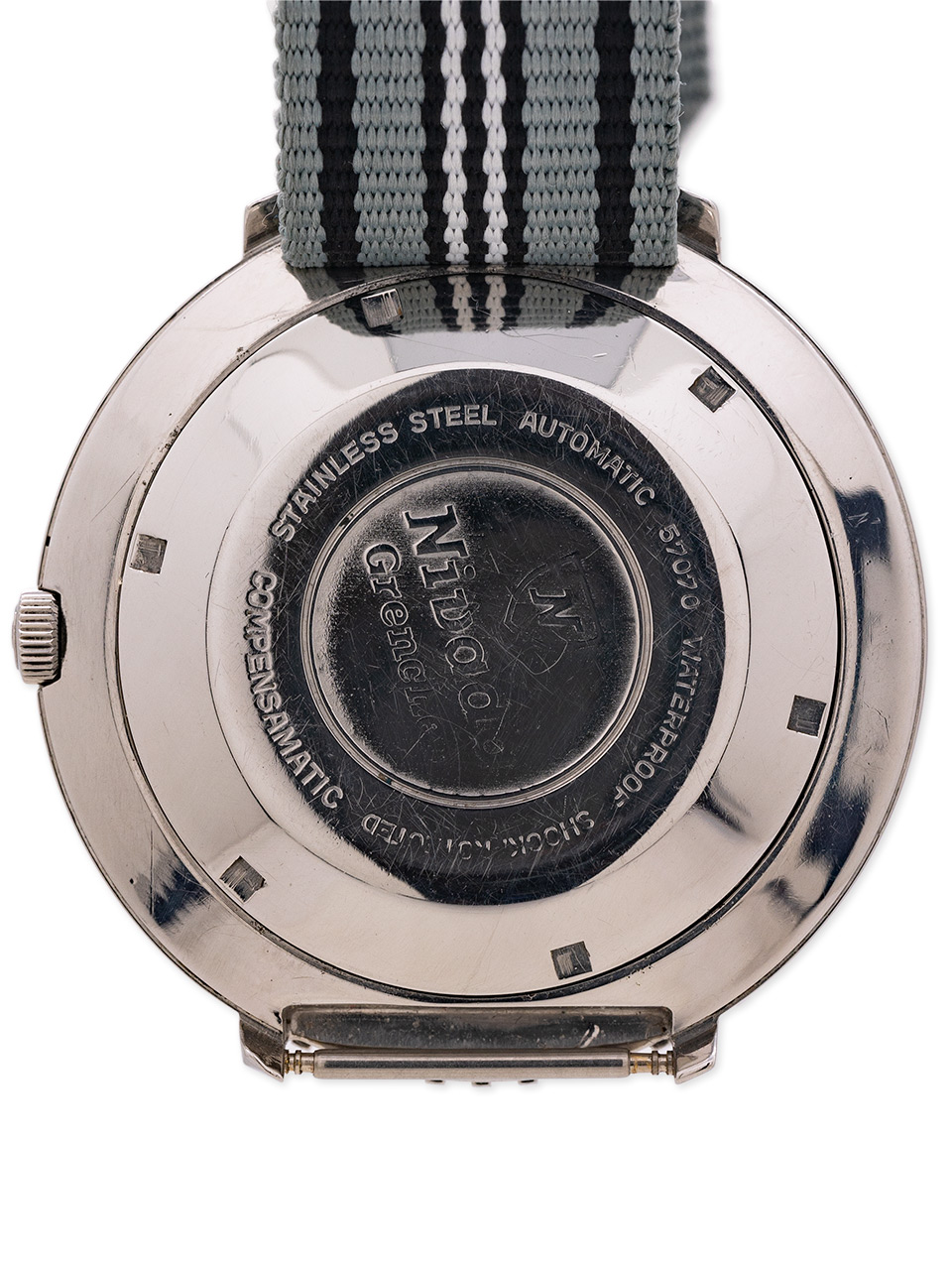 Nivada Grenchen World Time circa 1970's