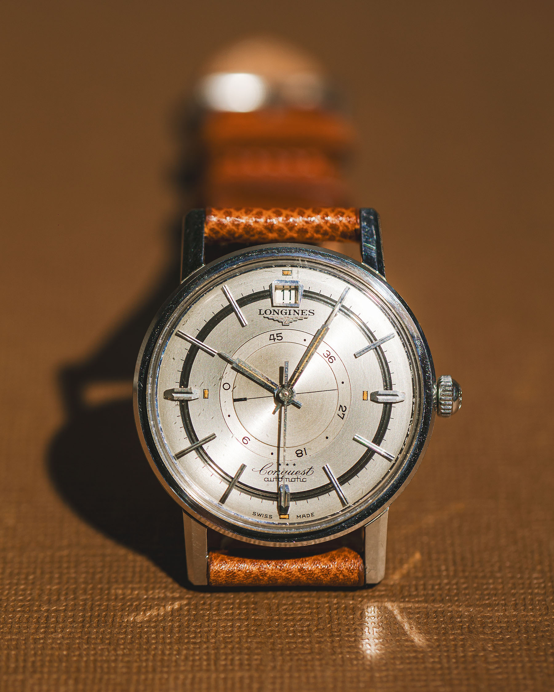 Longines Conquest Central Power Reserve ref 9035 circa 1960
