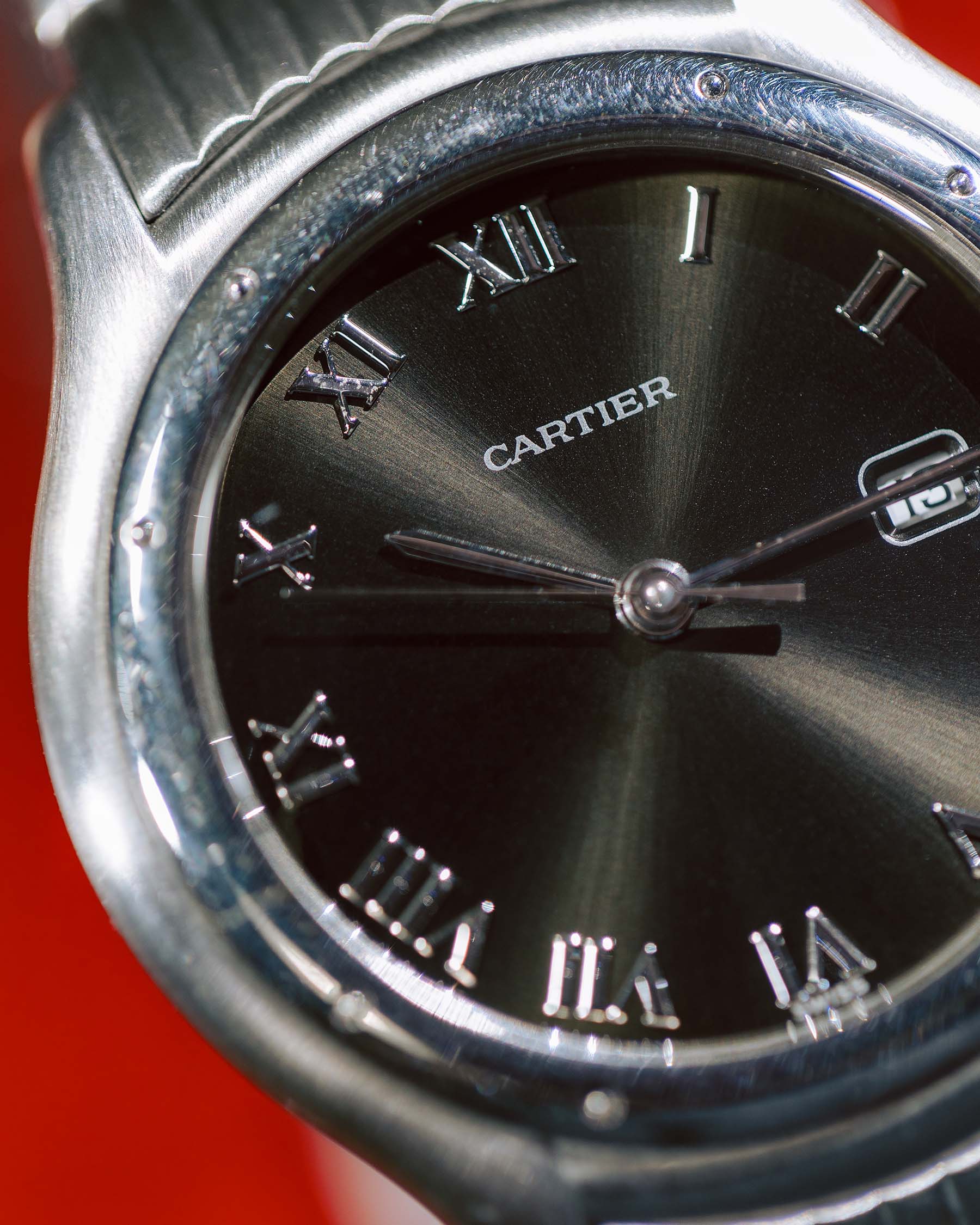Cartier Cougar Santos Ronde Unisex ref # 987904 circa 1990's