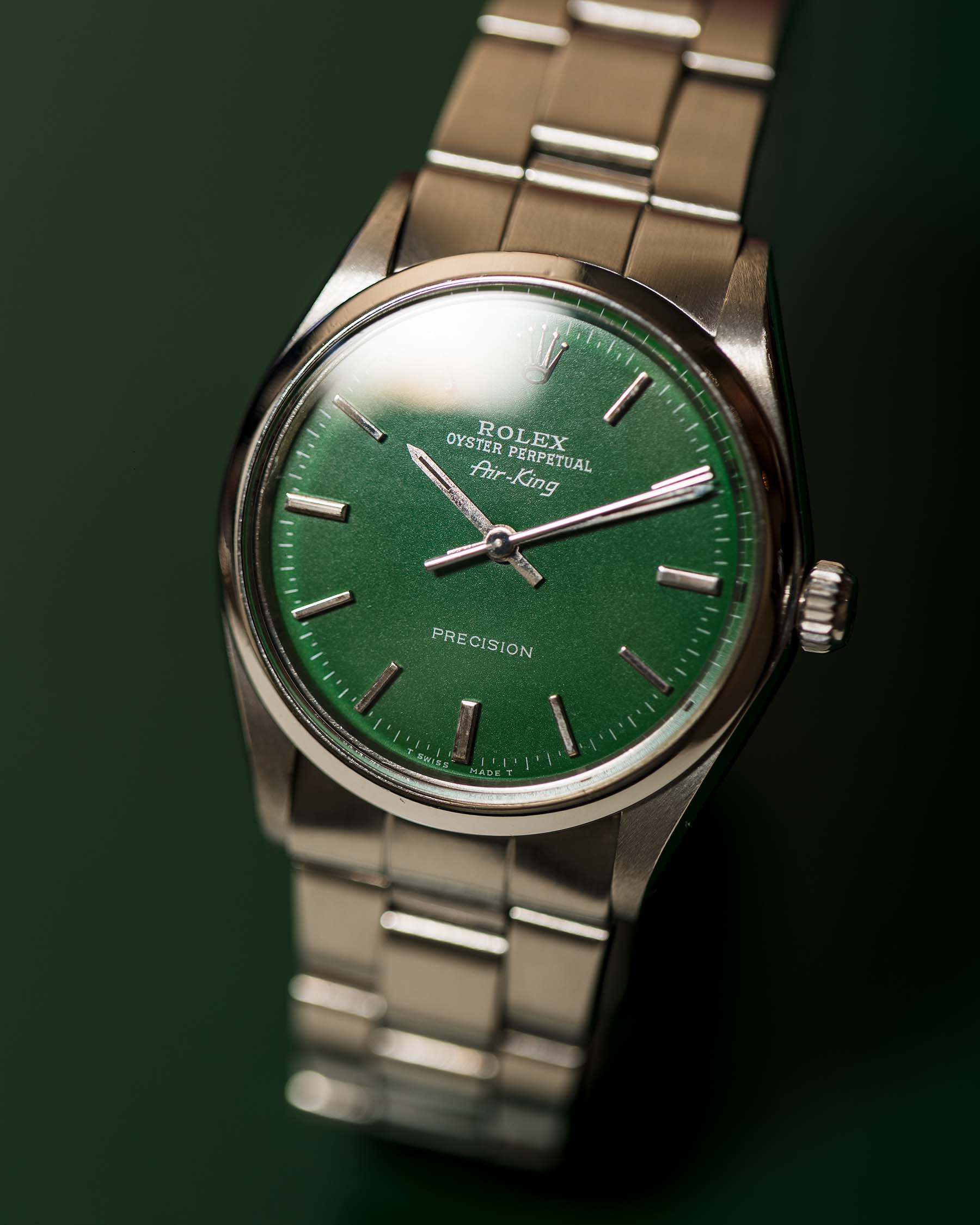 Rolex Air-King ref 5500 Custom Colored Dial circa 1975