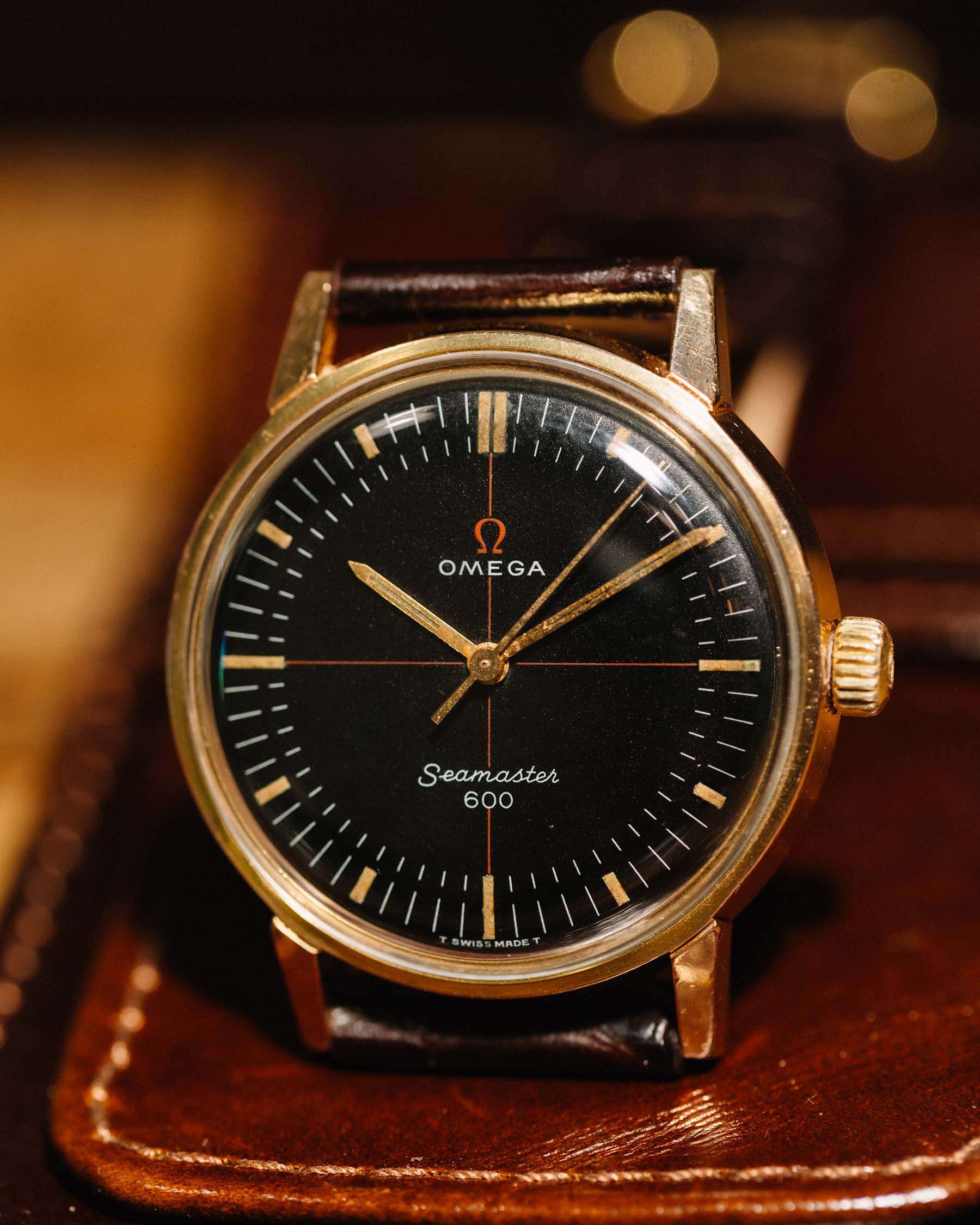 Omega Seamaster 600 ref 135.011 Gold Shell Technical Dial circa 1969