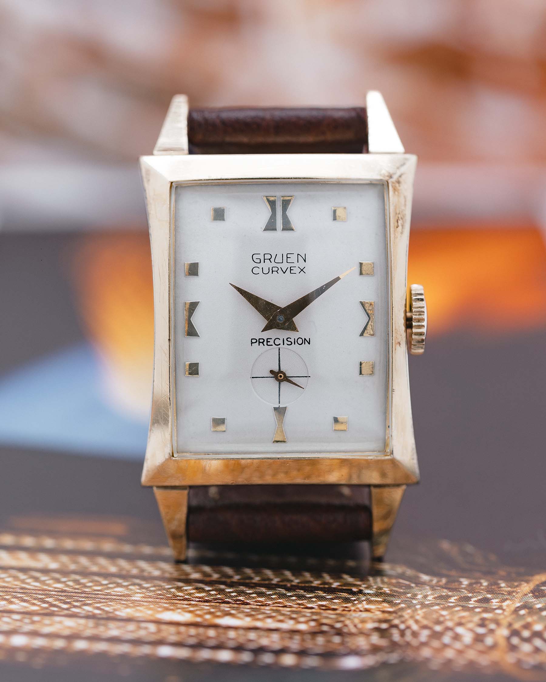 Gruen Curvex Precision YGF Modernist circa 1950s