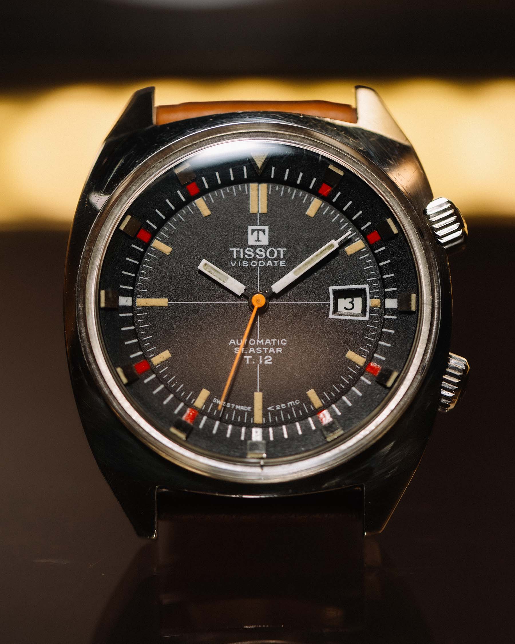 Tissot T-12 Seastar Visodate Super Compressor circa 1970's