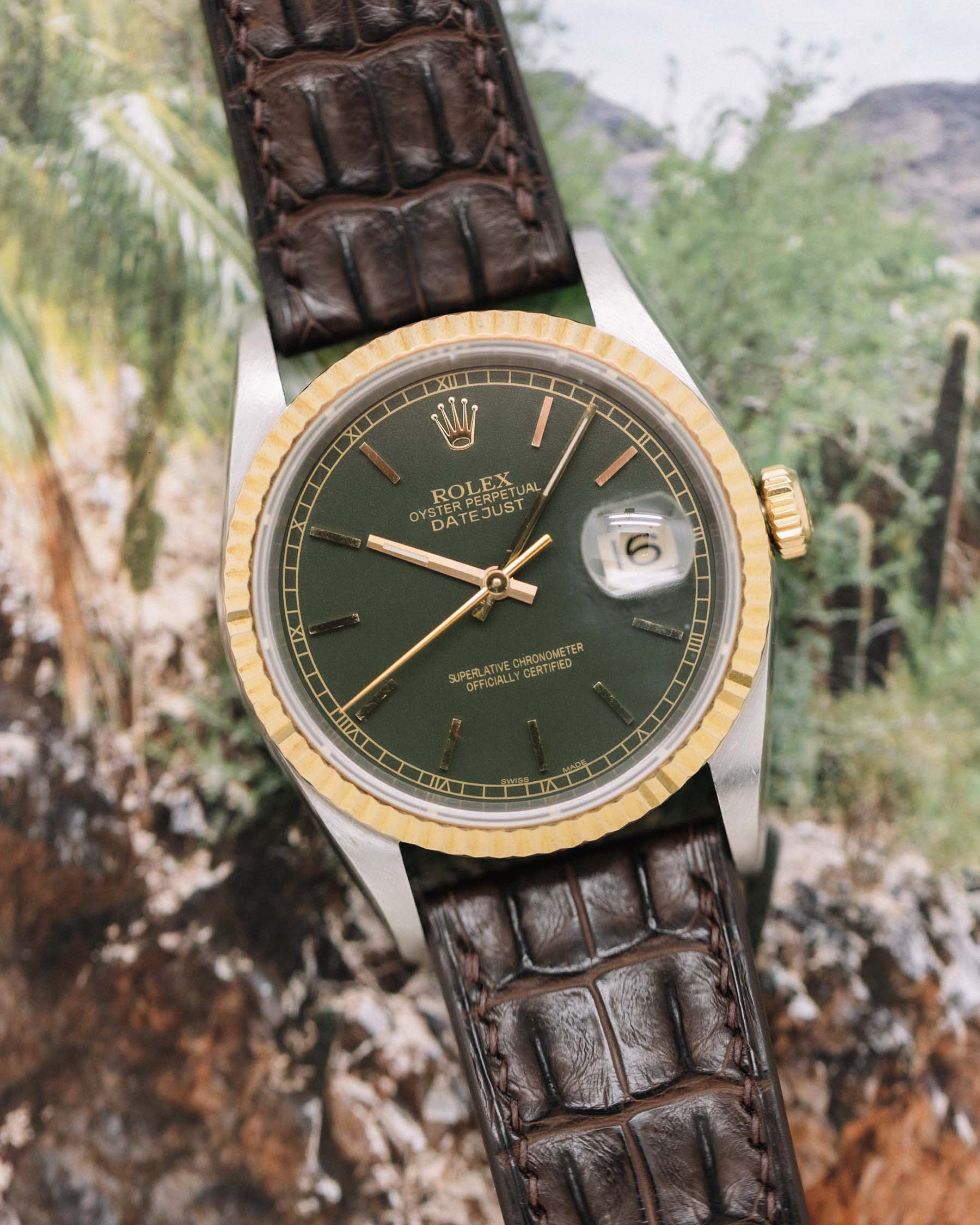 Rolex Datejust ref# 16233 SS/18K YG 