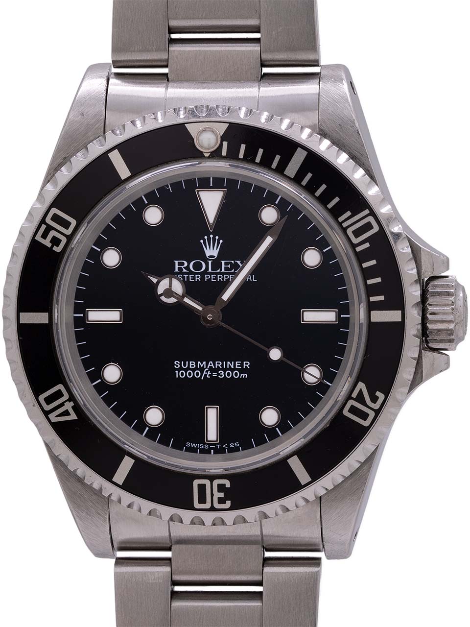 Rolex Submariner ref 14060 Tritium Dial & Tropical Insert circa 1996