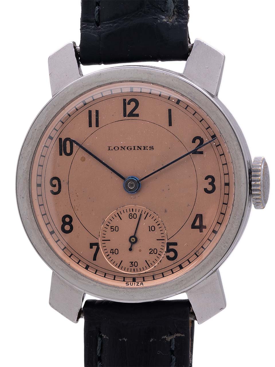 Longines Stainless Steel Calatrava circa 1940's