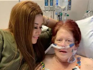 Nollywood actress Adunni Ade with her late mother