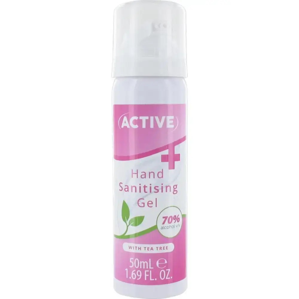Comprar Active 70% Alcohol Hand Sanitiser 50ml