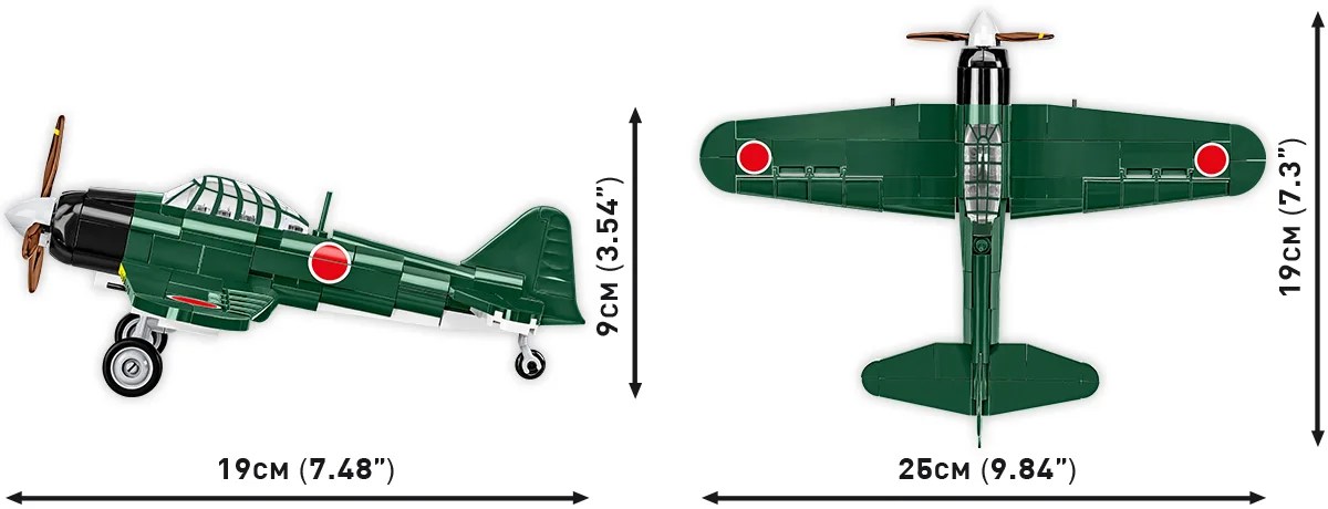 その他 COBI Mitsubishi A6M2 \"Zero-Sen\" 1:32 Amazon.com: COBI Historical Collection World War II