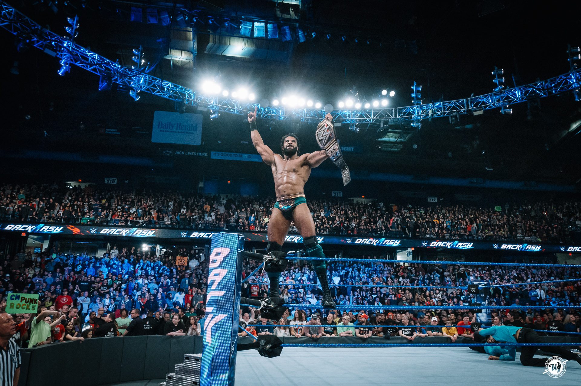 WWE Champion Jinder Mahal at Backlash 2017