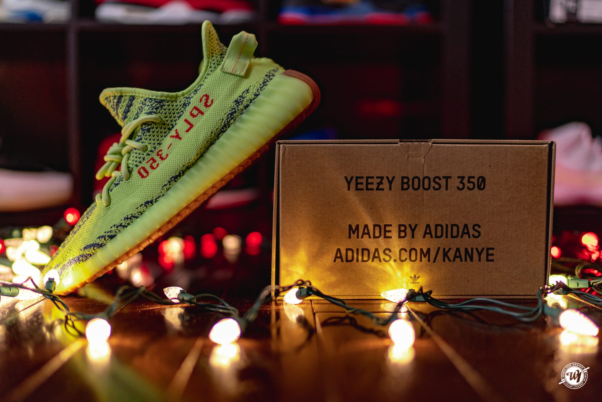 Yeezy 350 Semi-Frozen Yellow
