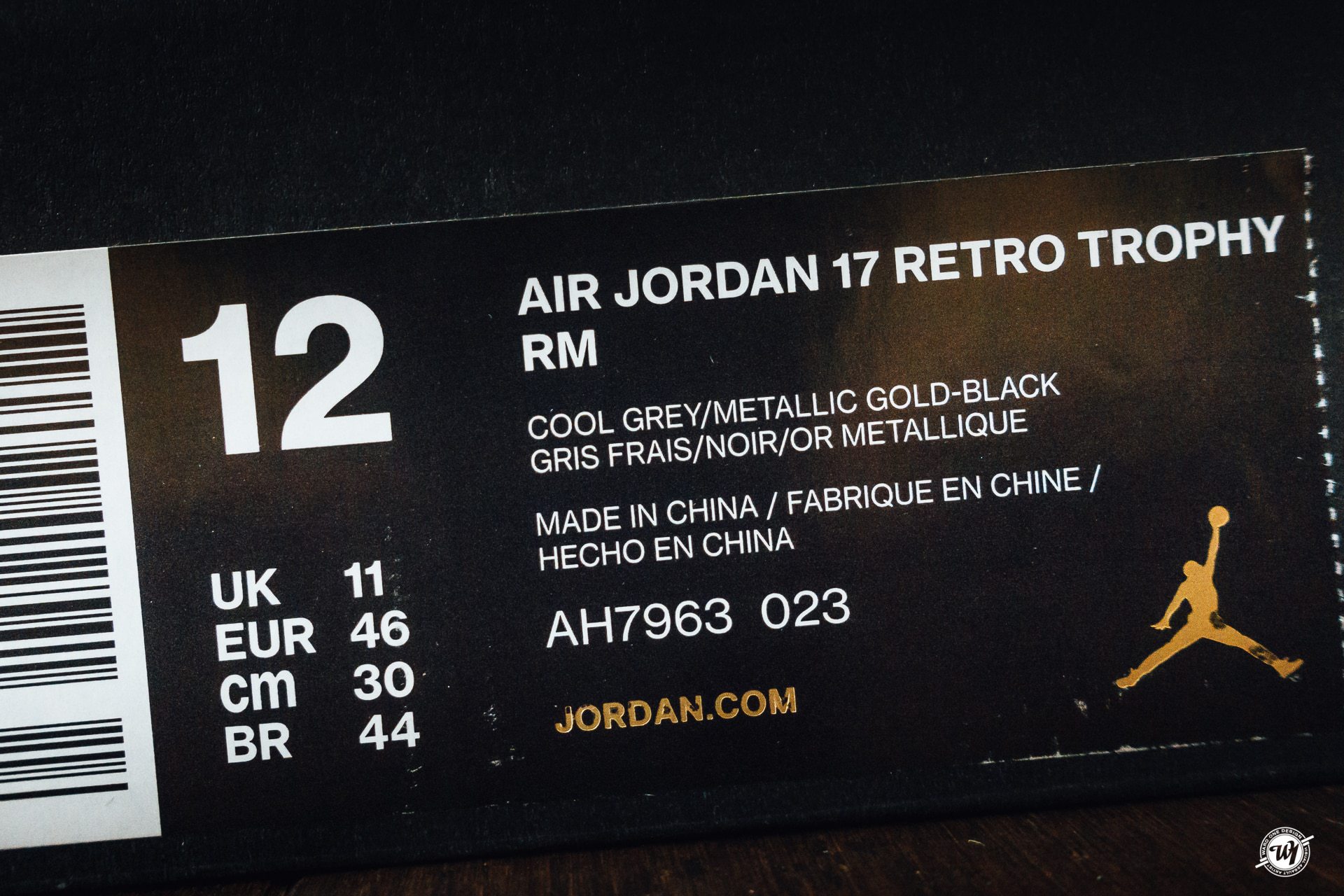 Air Jordan XVII Retro Trophy Room
