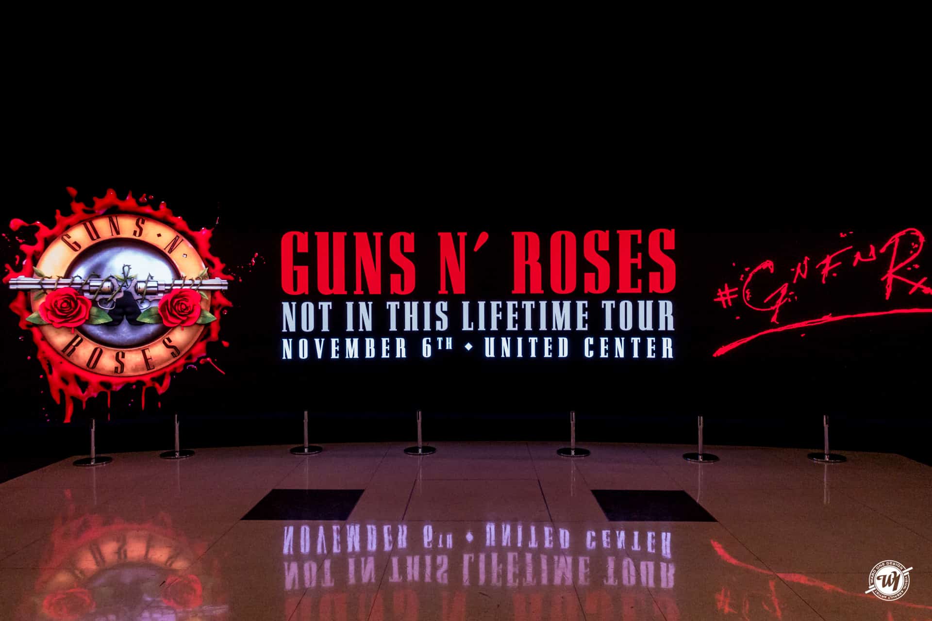 Guns N' Roses • Not in this Lifetime Tour • 2017 - Chicago