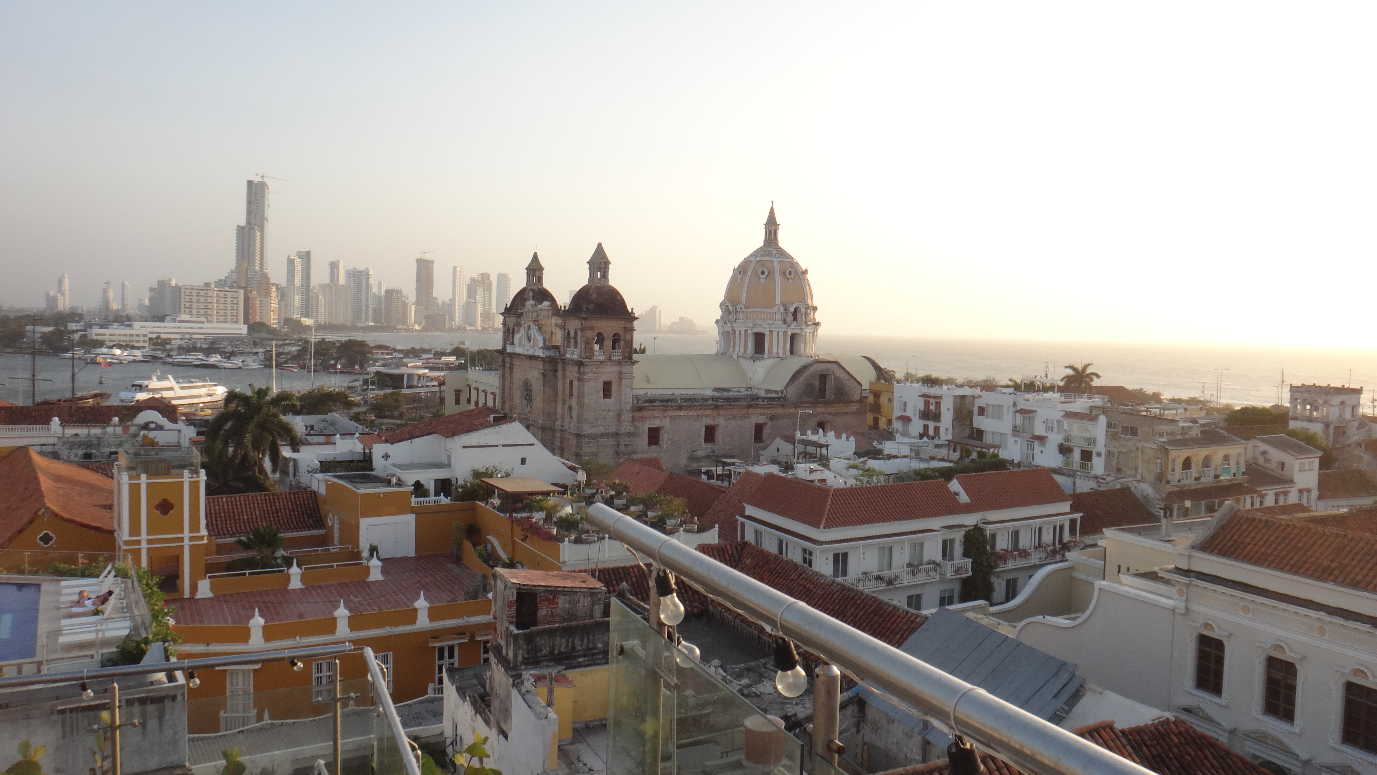 The colorful streets of Cartagena, Colombia