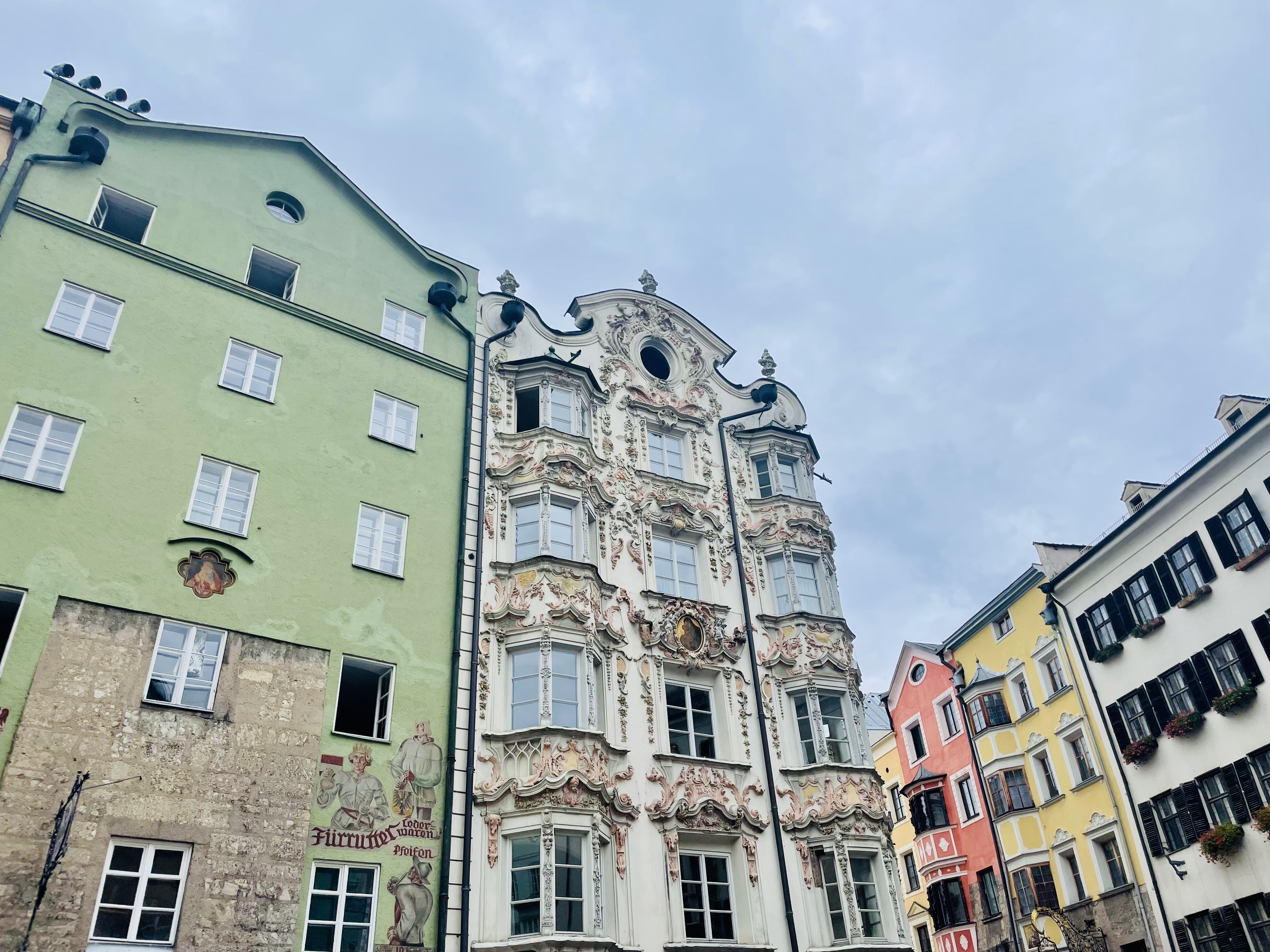Innsbruck, Austria with the Nordkette mountains behind