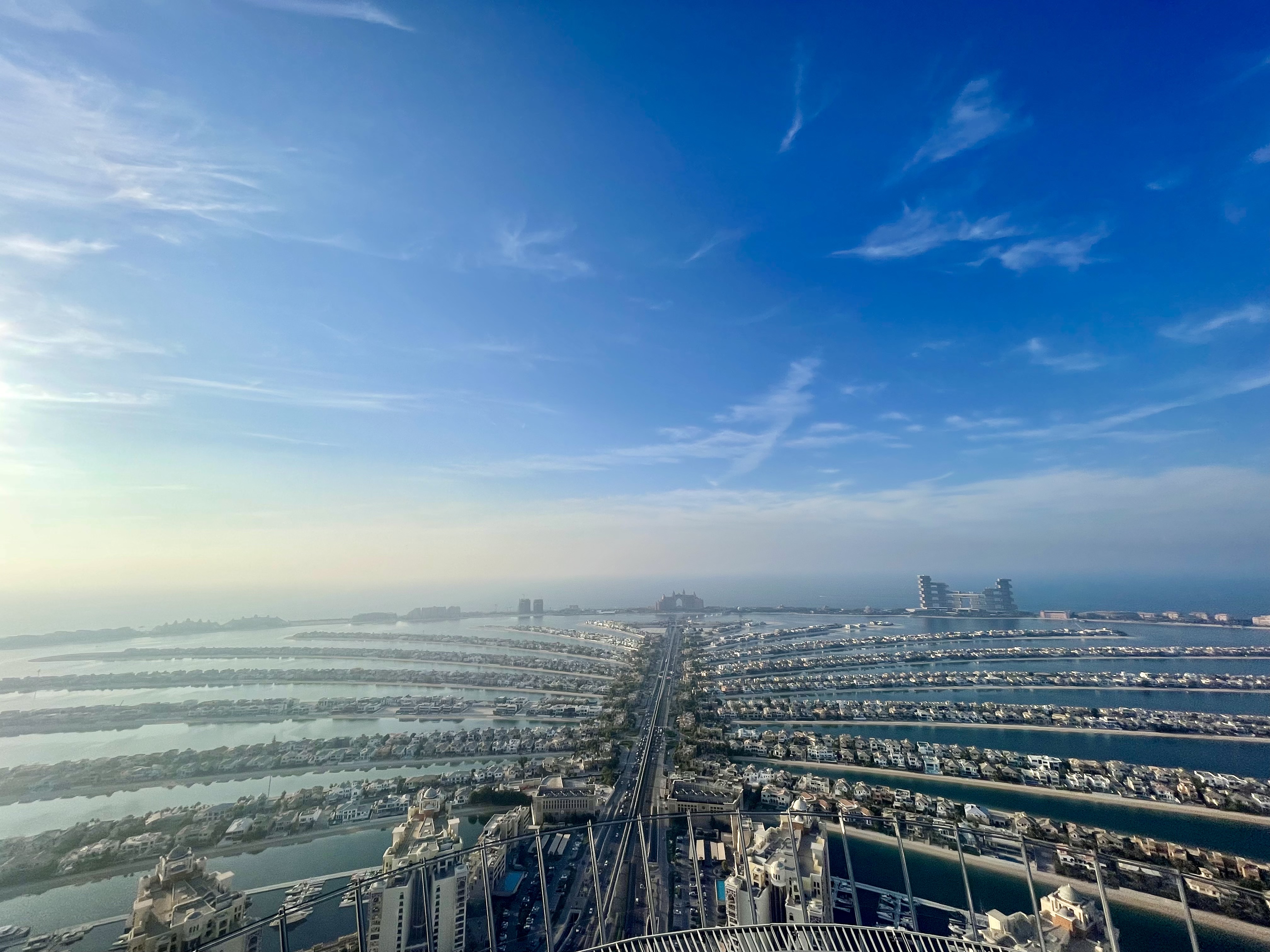Dubai from above, United Arab Emirates