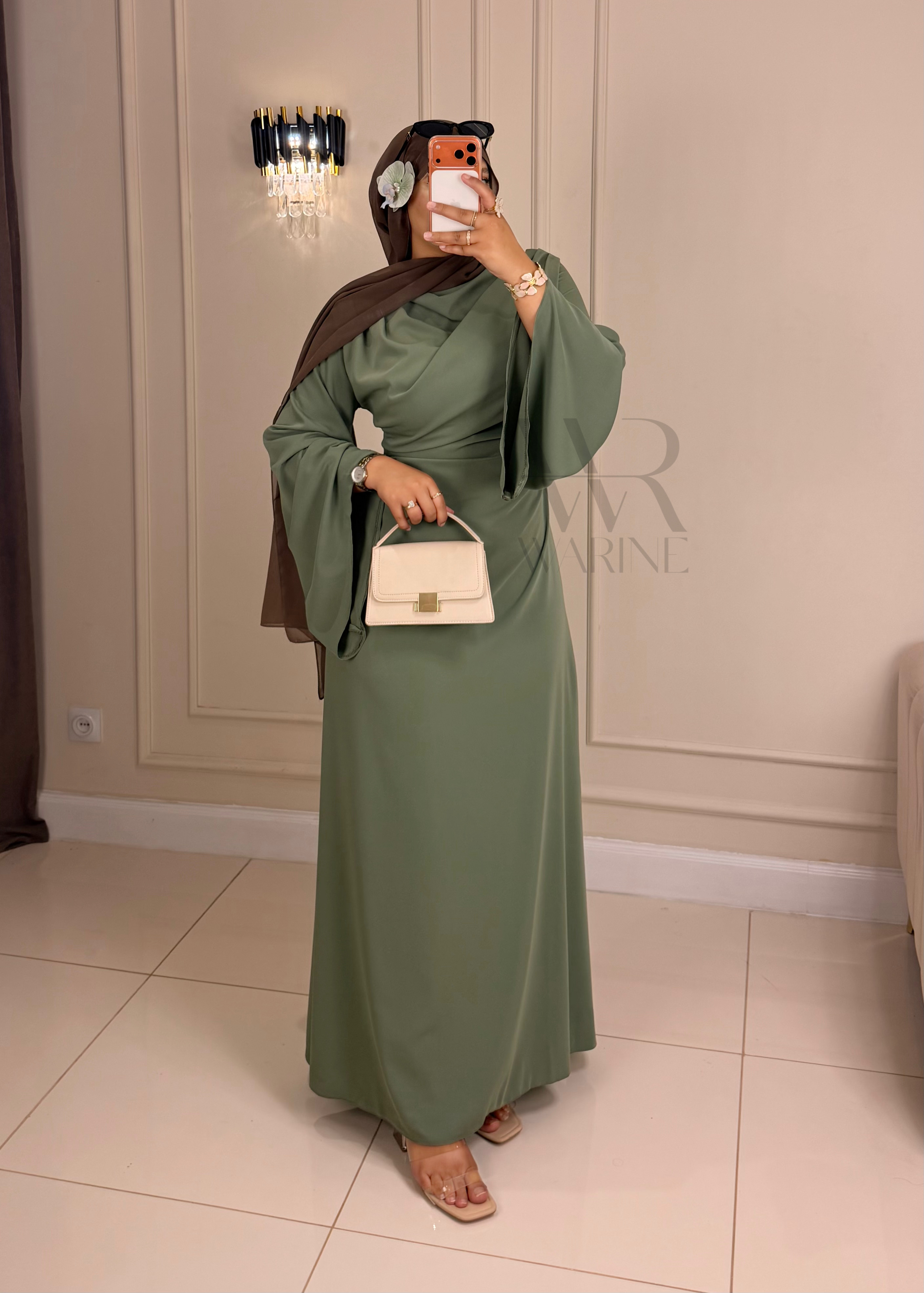 Robe Aseel — Rose bébé