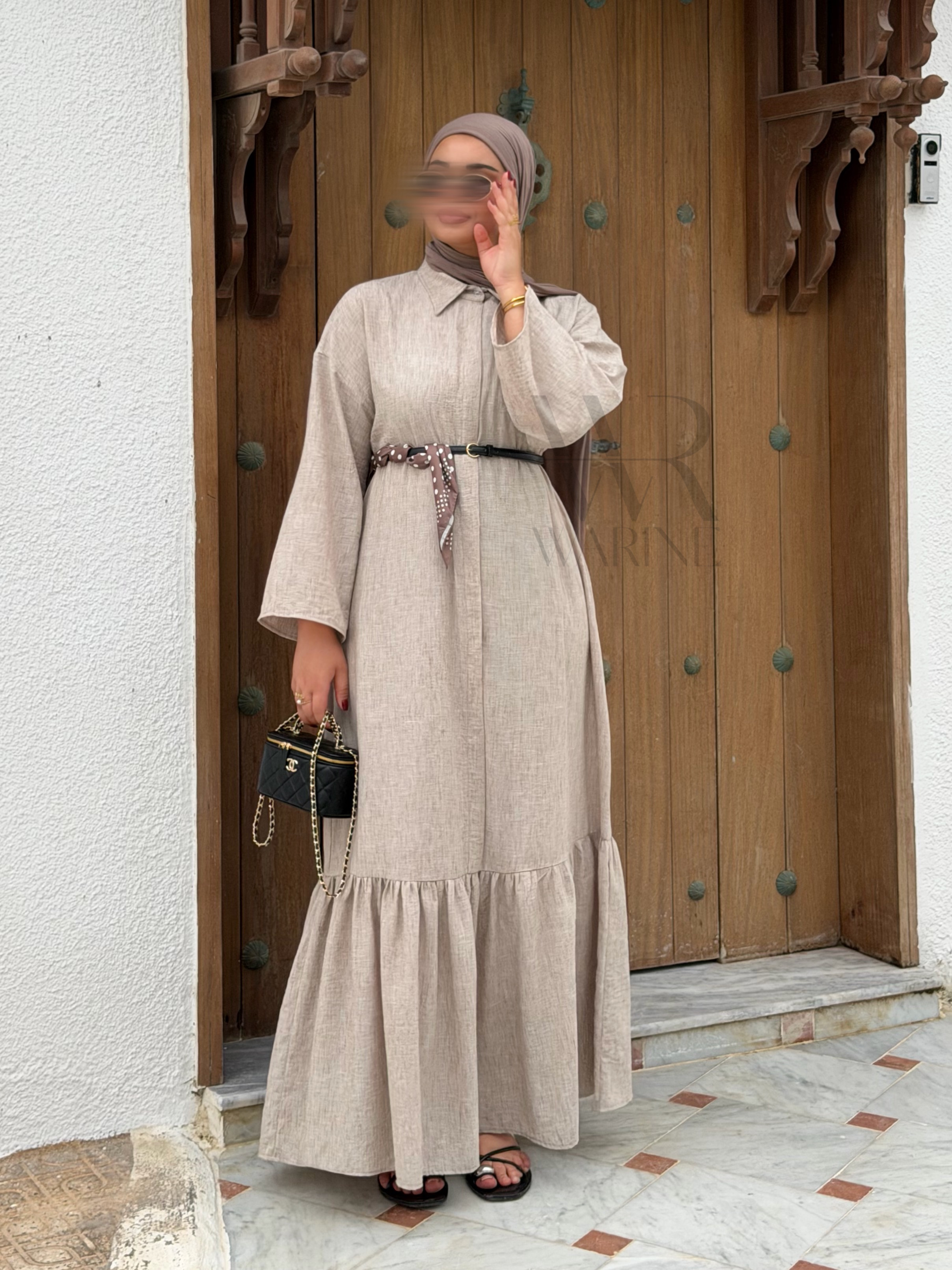 Robe Maissa — Beige