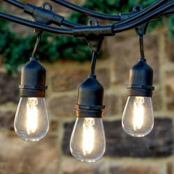led lights string outdoor bulbs commercial hanging lighting weatherproof grade target patio e27 garden ambience brightech foot pro waterproof technology