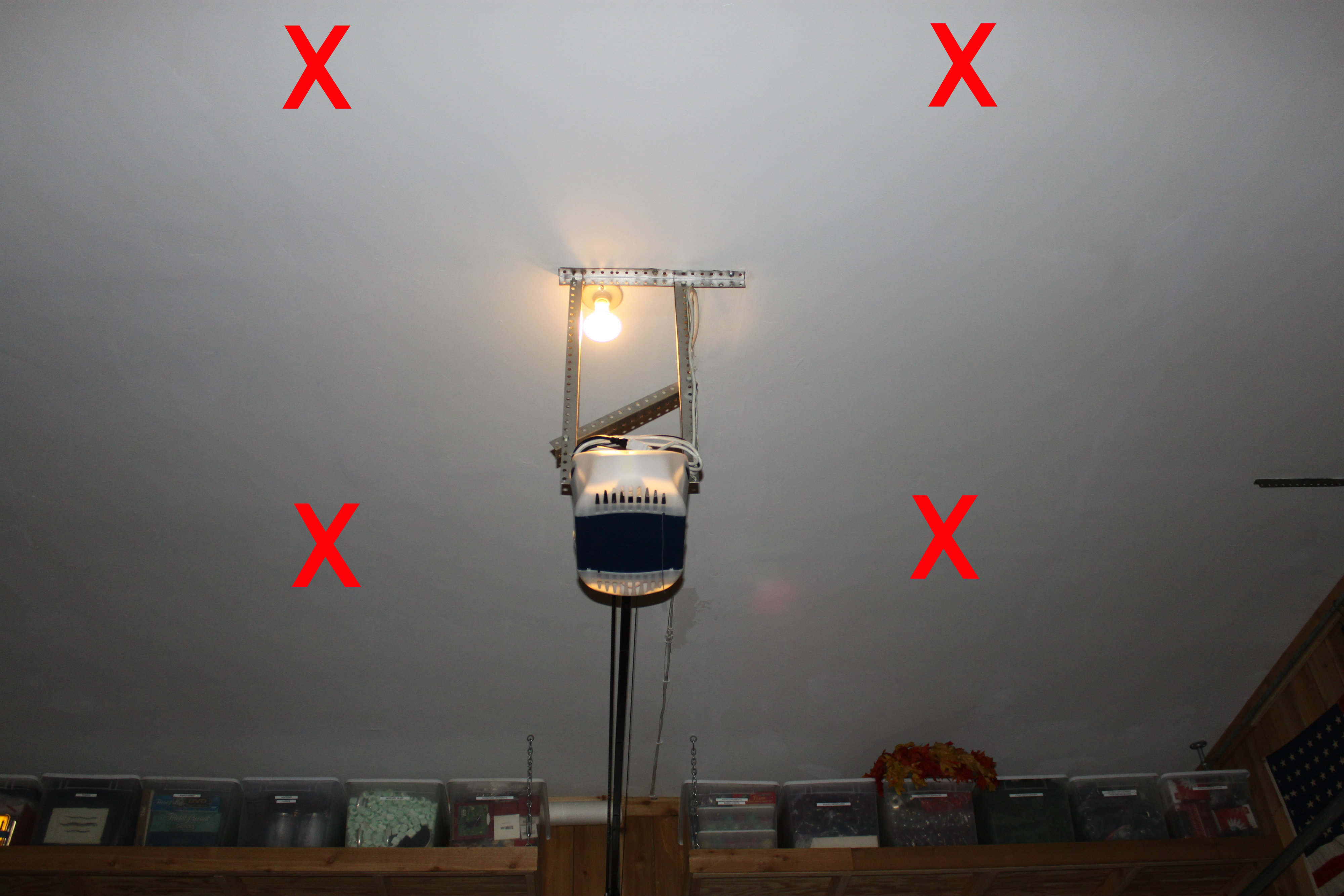 Drywall anchors are suitable for lighter curtains that are hung on the wall at ceiling height. 10 indispensable options of Garage led ceiling lights