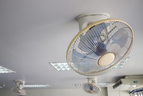 The fan features glass fibre composite blades. Office ceiling fans - the best choice for comfort and