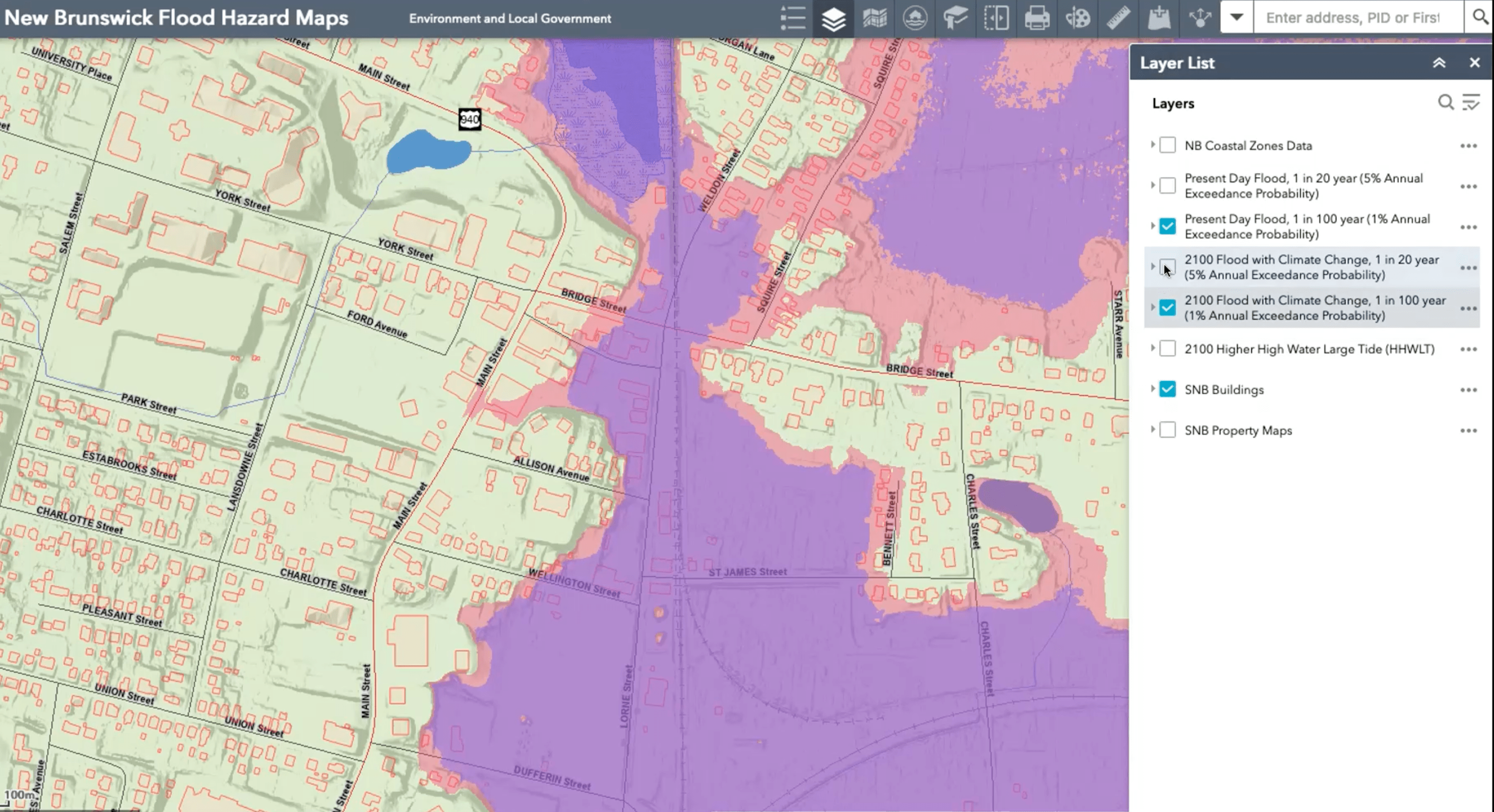 New maps show Sackville faces worsening flood risks