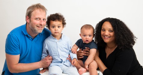 Warm Glow Photo EW-508 Studio portrait of family. Photographed by Anna Hindocha/Warm Glow Photo