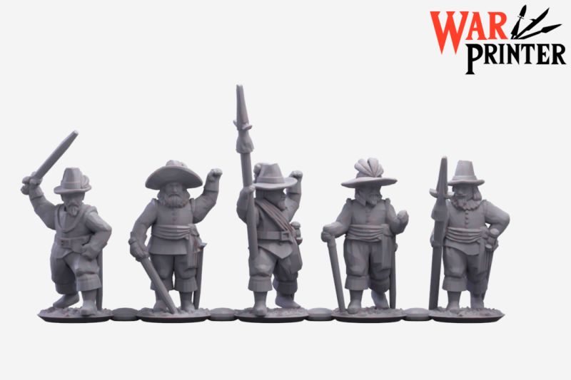 Theatrum Europaeum Cavalry Command Warprinter - Vintage Designs - Classic High Resolution Collection