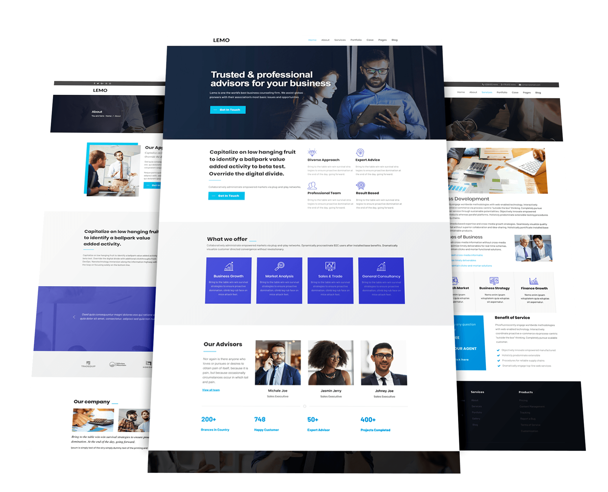 Free Business Joomla Template Wt Lemo