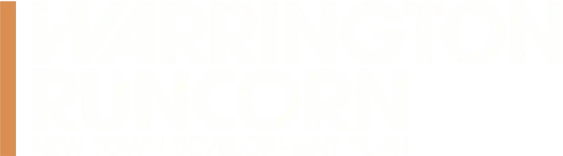 Warrington-Runcorn New Town Development Plan logo