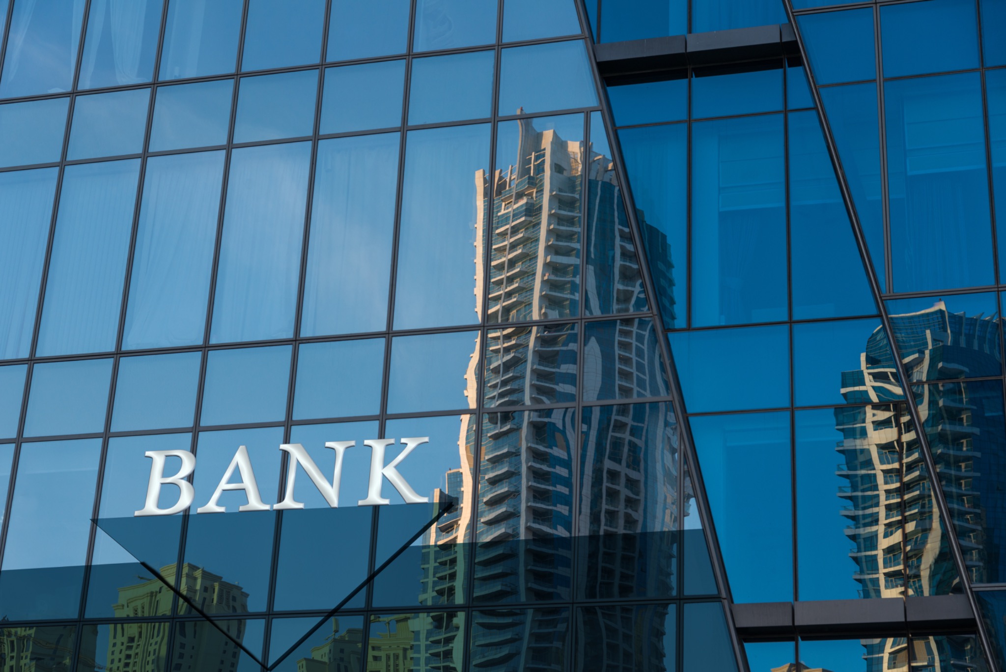 Bank building representing Warr Legal's lender representation practice