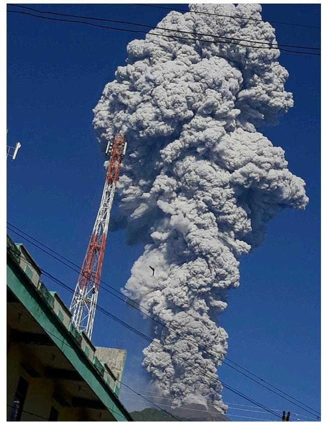 Pendeteksi Gunung Meletus Gunung Agung di Kabupaten Karangasem
