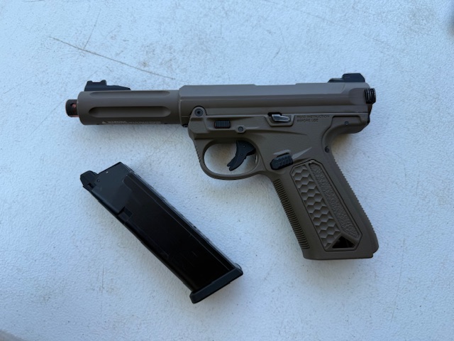 Action Army AAP-01 “Assassin” Airsoft Gas Blowback Pistol