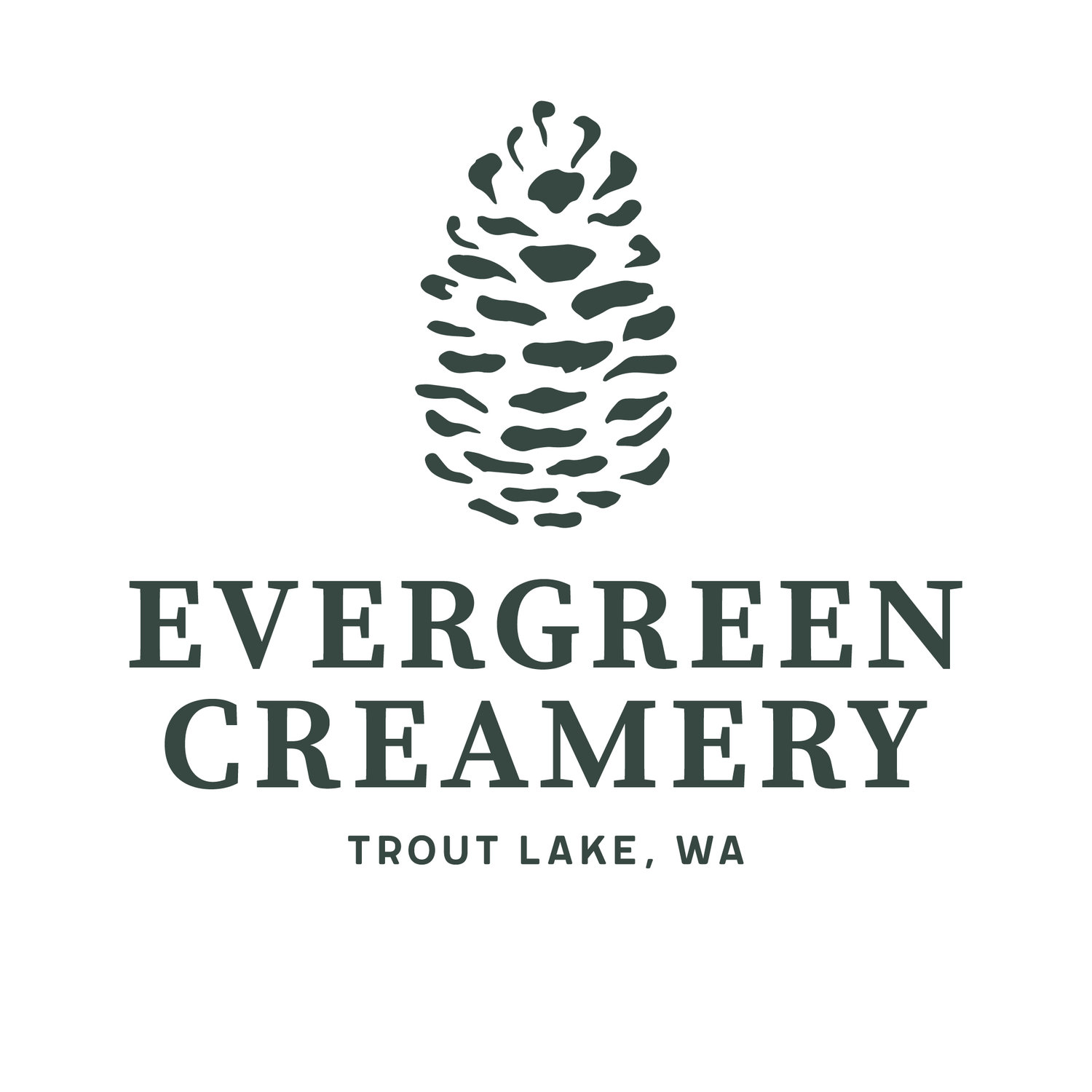 Founded in 2016, Evergreen Creamery is a licensed creamery in southern Washington nestled in the heart of the Cascade Mountains. The surrounding wilderness lays a canvas and inspires the production of our small-batch handmade raw-milk artisan aged cheeses. Our focus is to work collaboratively with our neighboring organic dairies to raise the happiest and healthiest cows, in turn producing the highest quality raw milk we can source. Contact us & come give us a visit!