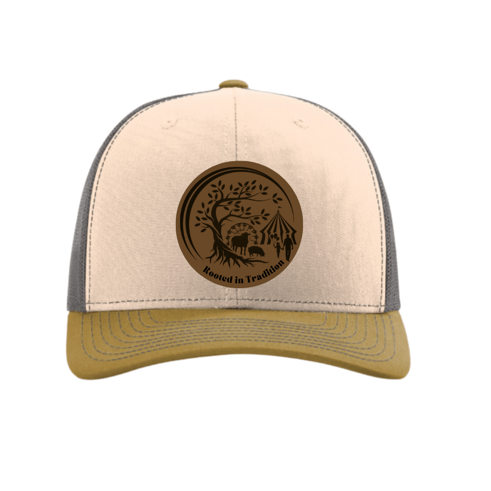 Hat:  Tri-Color Round Theme
