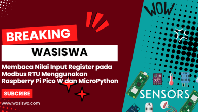Membaca Nilai Input Register pada Modbus RTU Menggunakan Raspberry Pi Pico W dan MicroPython