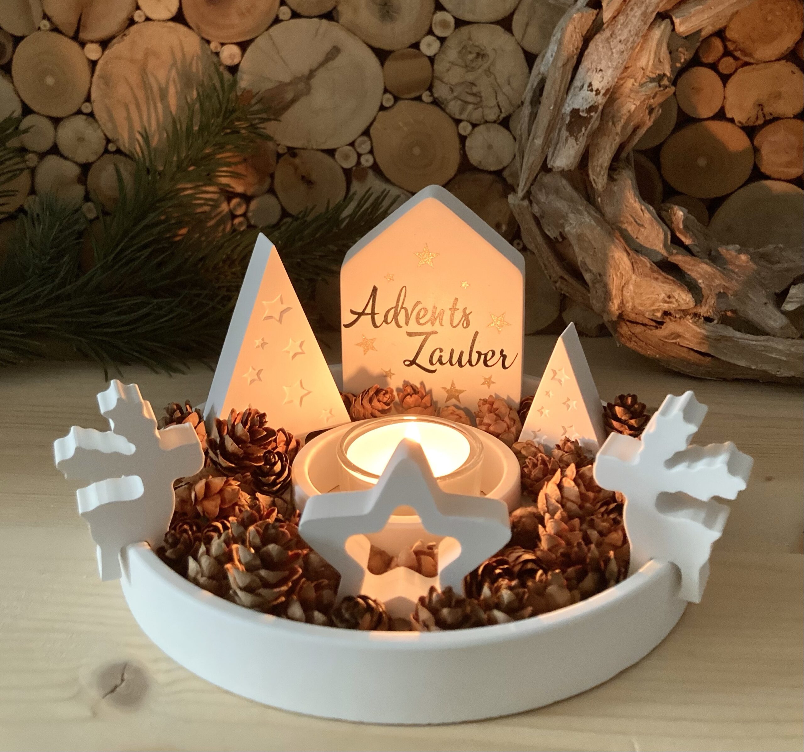 Weihnachtsdeko aus Raysin - scandi
