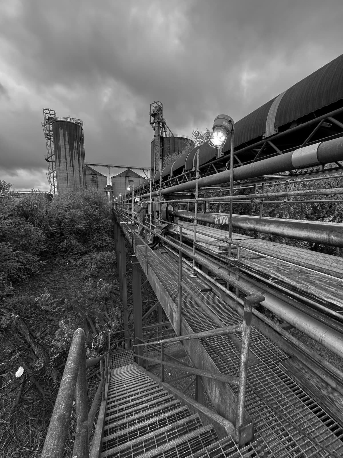 Barge Loadout Scan & Revit Modeling for Alto Ingredients