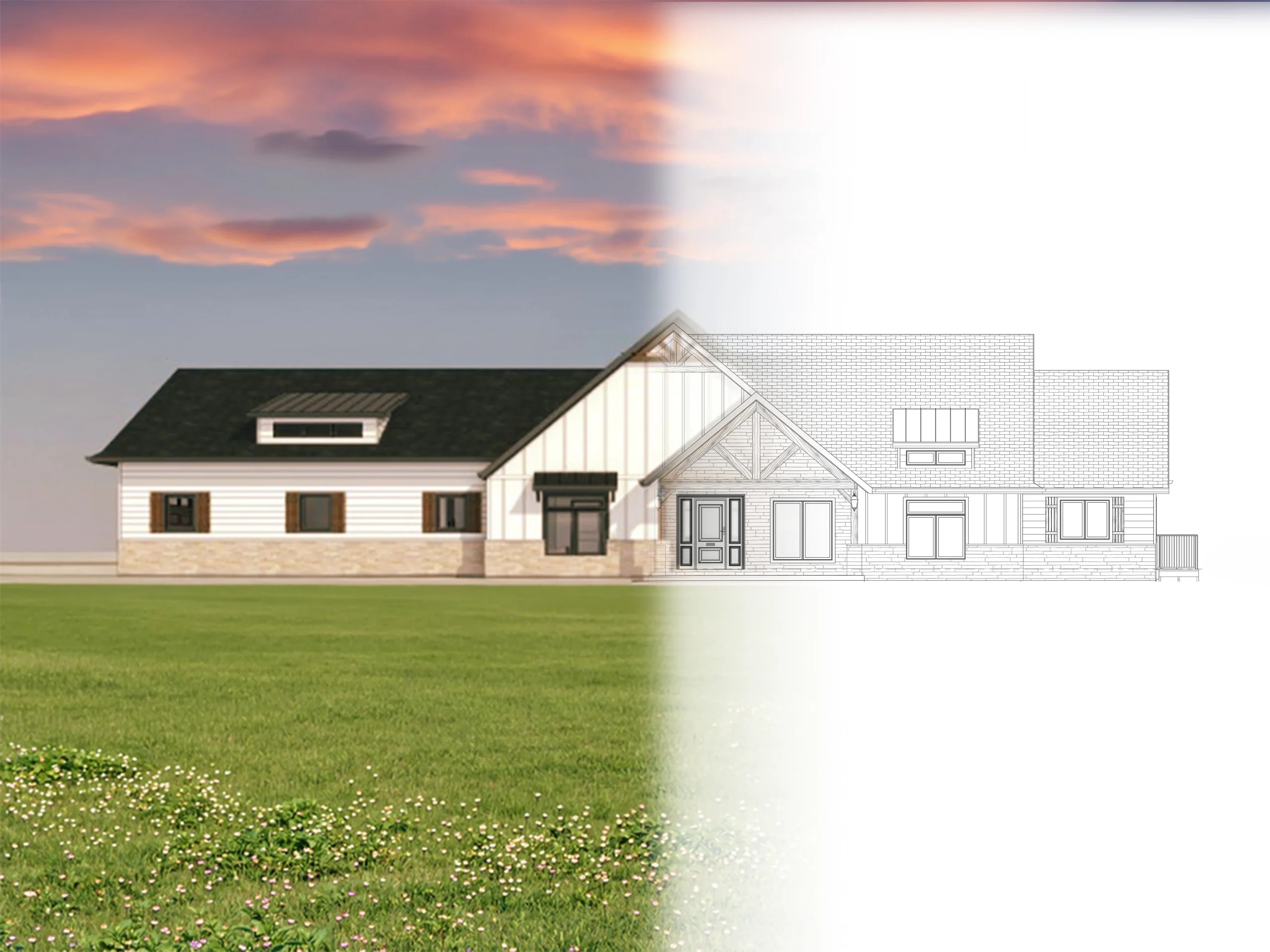 Custom Home Plans – Myers Residence