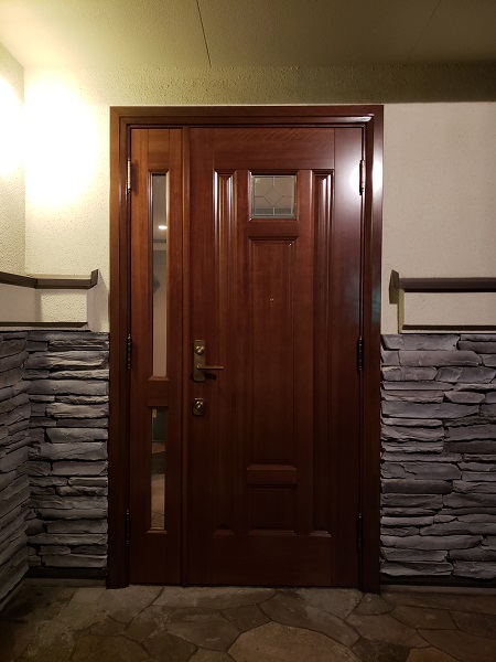 親子ドアの再塗装一覧