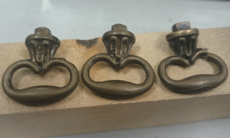 金物取っ手の製作