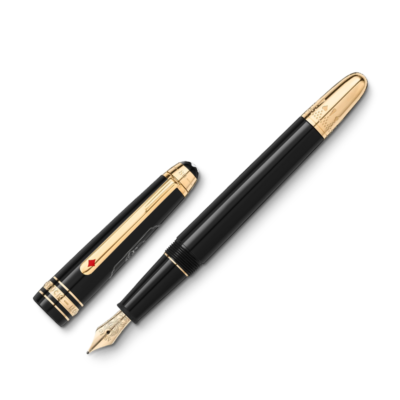 Montblanc Pluma estilográfica Meisterstück Classique La vuelta al mundo en 80 días Ref. 128381