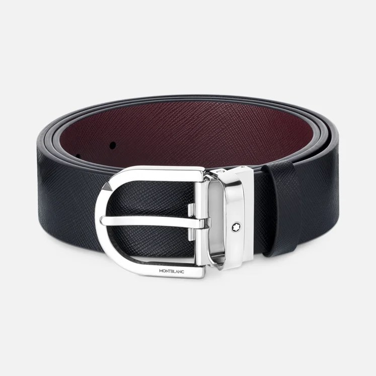 Montblanc sartorial horseshoe reversible belt ref. 131176
